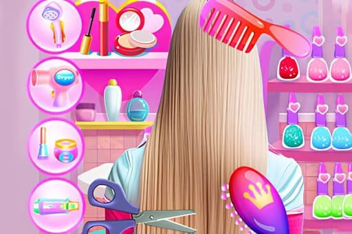 Hair Salon Dress Up Girl
