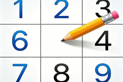Sudoku Master Brain Puzzle