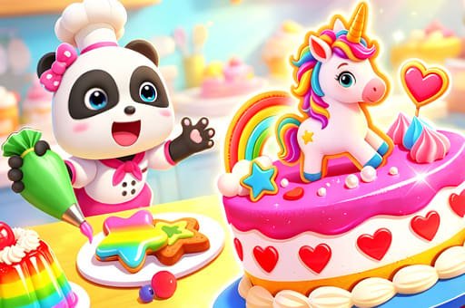 Unicorn Cake Maker Game